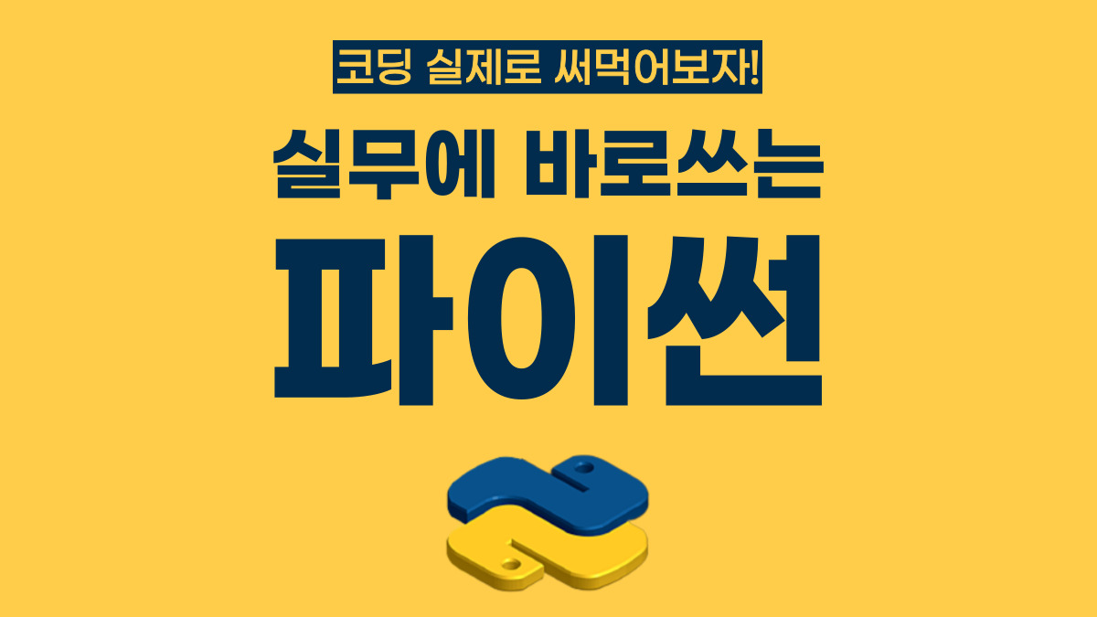 [데이터] 파이썬 입문부터 머신러닝까지 한번에! 실무에 바로 쓰는 파이썬