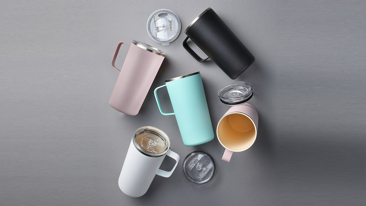 [텀블러] 벤티 사이즈도 ok! 인생 텀블러 타워머그 600ml 4컬러