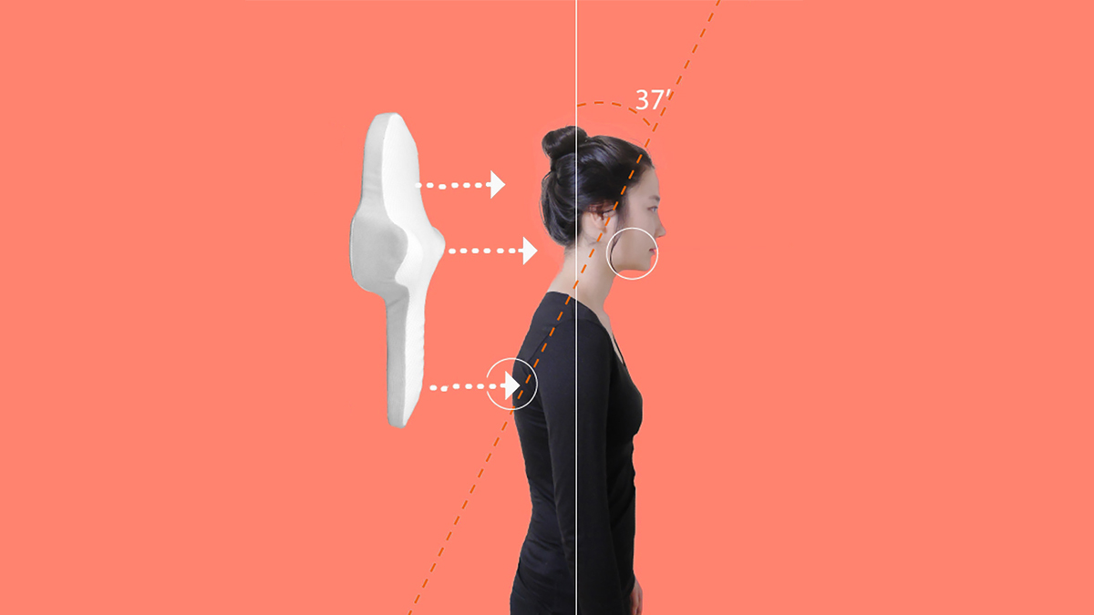 [베개] 누적 6억 눕는 것 만으로 어깨가 열리는 특허청 실용신안 베개