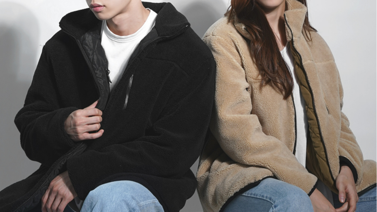 [점퍼] 퀼팅? 플리스? 둘 다! 올겨울 양털 리버시블 플리스로 따뜻하고 포근하게