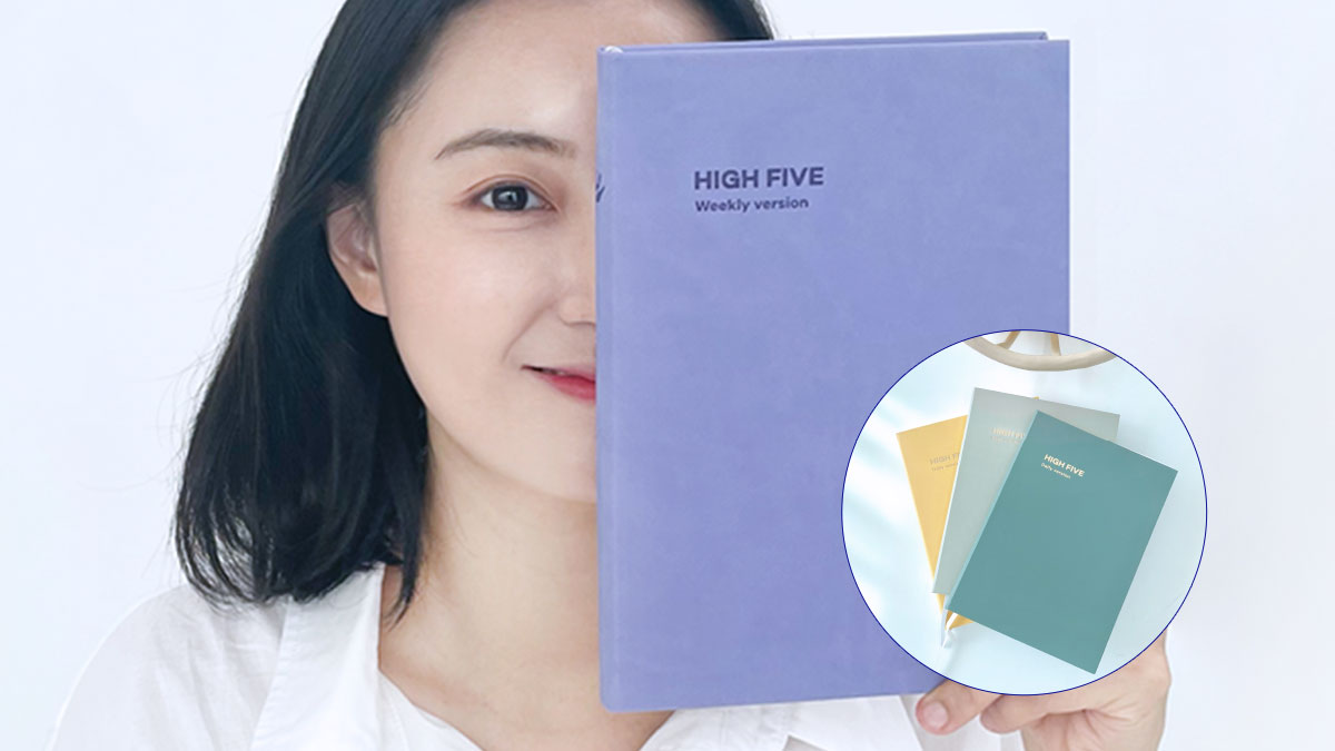 [플래너] 10분 고속성장 전세계 목표 비법 1권에? 하이파이브 플래너