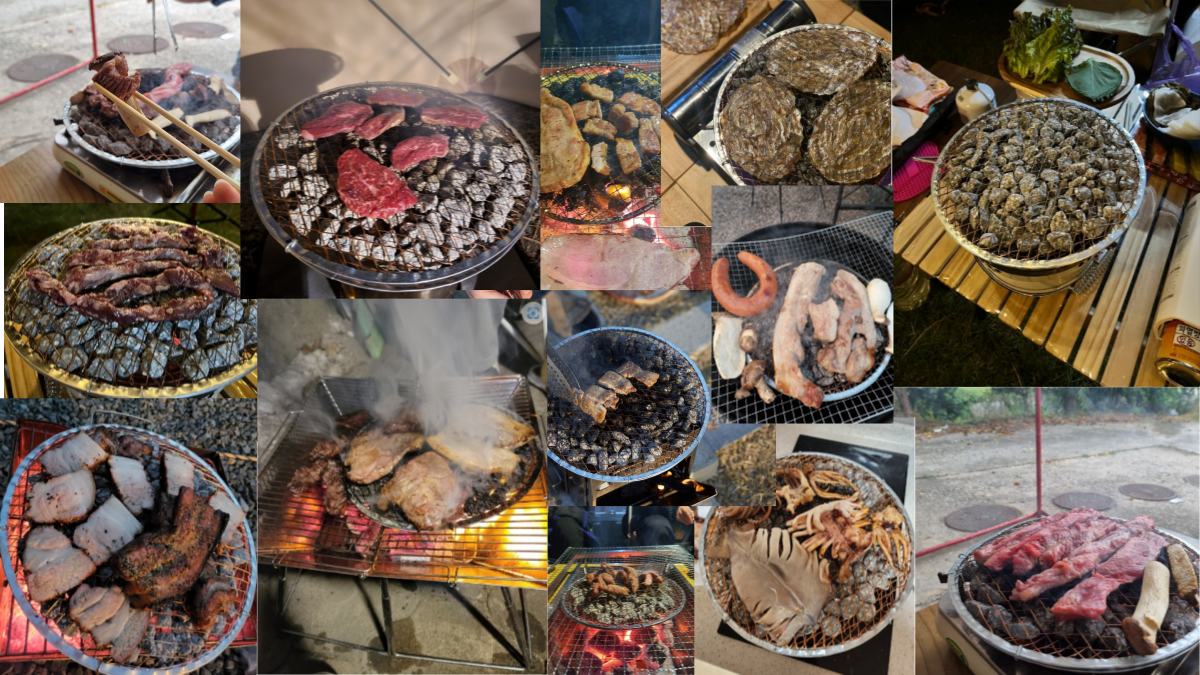 [바비큐그릴/화로대] 그냥 막 구워도 끝내주는 불 맛을 낼 수 있는 맥반석석쇠