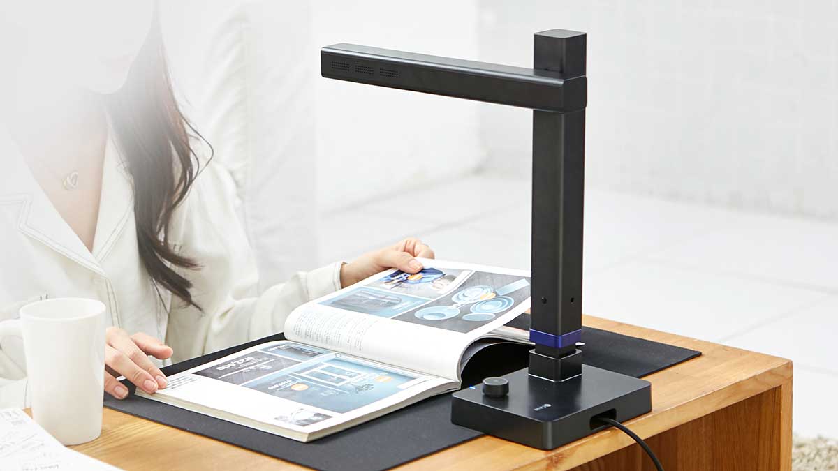 [북스캐너] 책 자를 필요 없는 비파괴 북스캐너, 시저 샤인울트라 스캐너