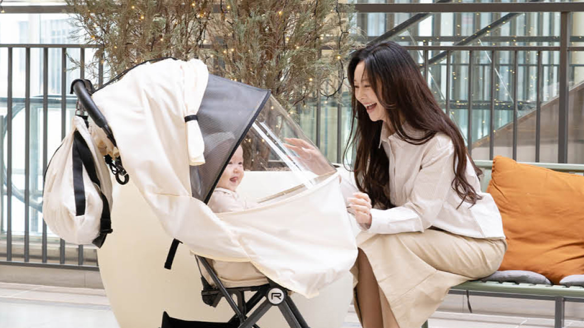 [유모차가드] 미세먼지 걱정없는 숨쉬는 유모차가드2 (선물박스 포장)