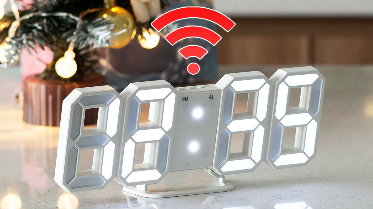 [LED시계] 평생 1초 오차도 없는 wifi LED 시계로 스마트한 인테리어 완성!