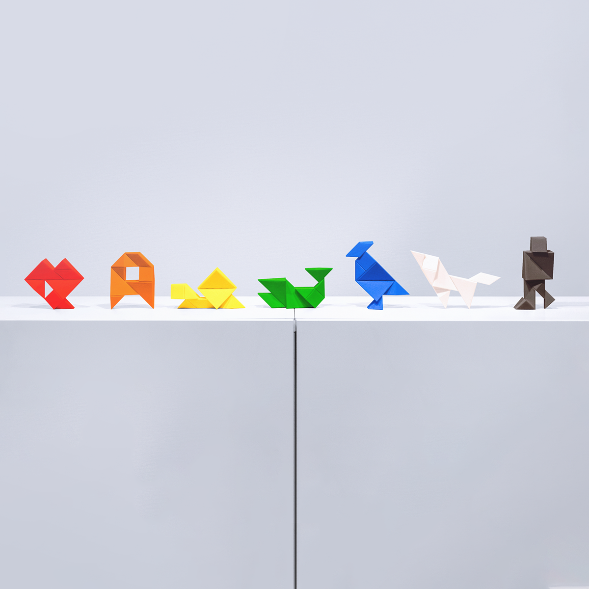 [퍼즐]<3D 입체자석칠교> 이런 칠교 보신분? 칠교의 끝판왕 #피카그램