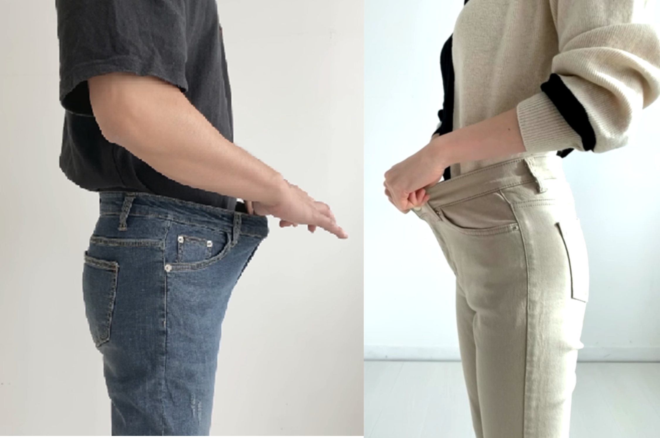 [바지] 3만원대 안 입은 것 같이 아주 편안한 청바지와 면바지