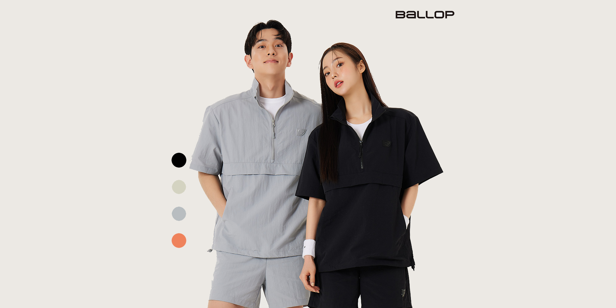 [★정상가89,000원]편안한 여유핏 | 숏슬리브 알레그로 자켓