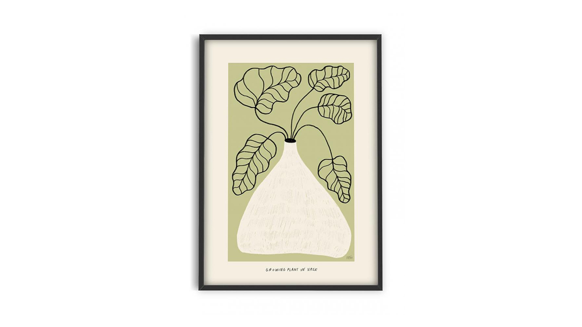 [아트포스터] Growing plant