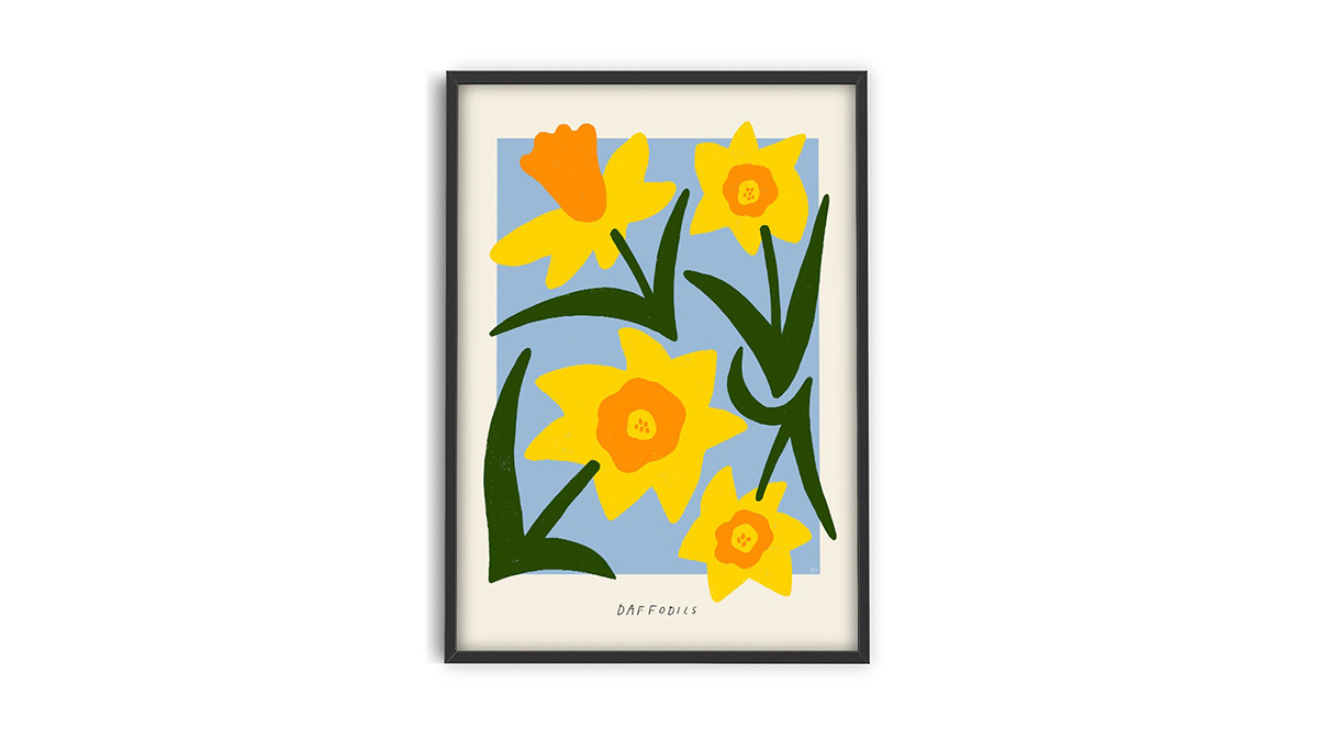 [아트포스터] Madelen Möllard 작가, Daffodils