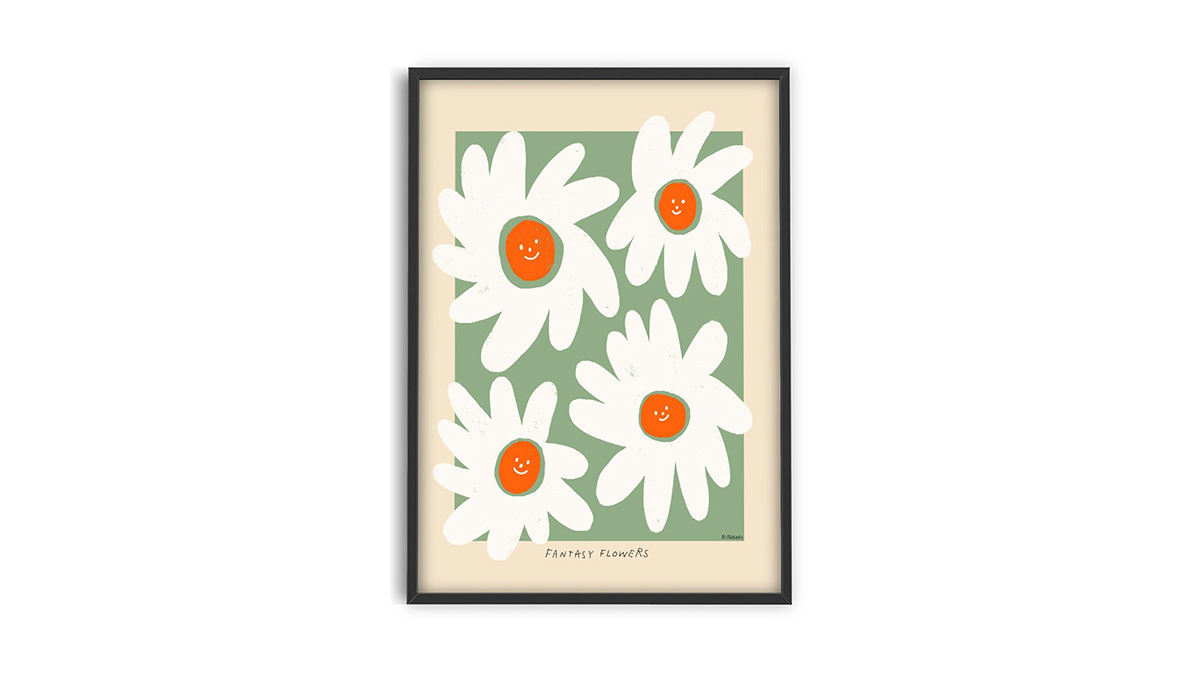 [아트포스터] Fantasy Flowers III