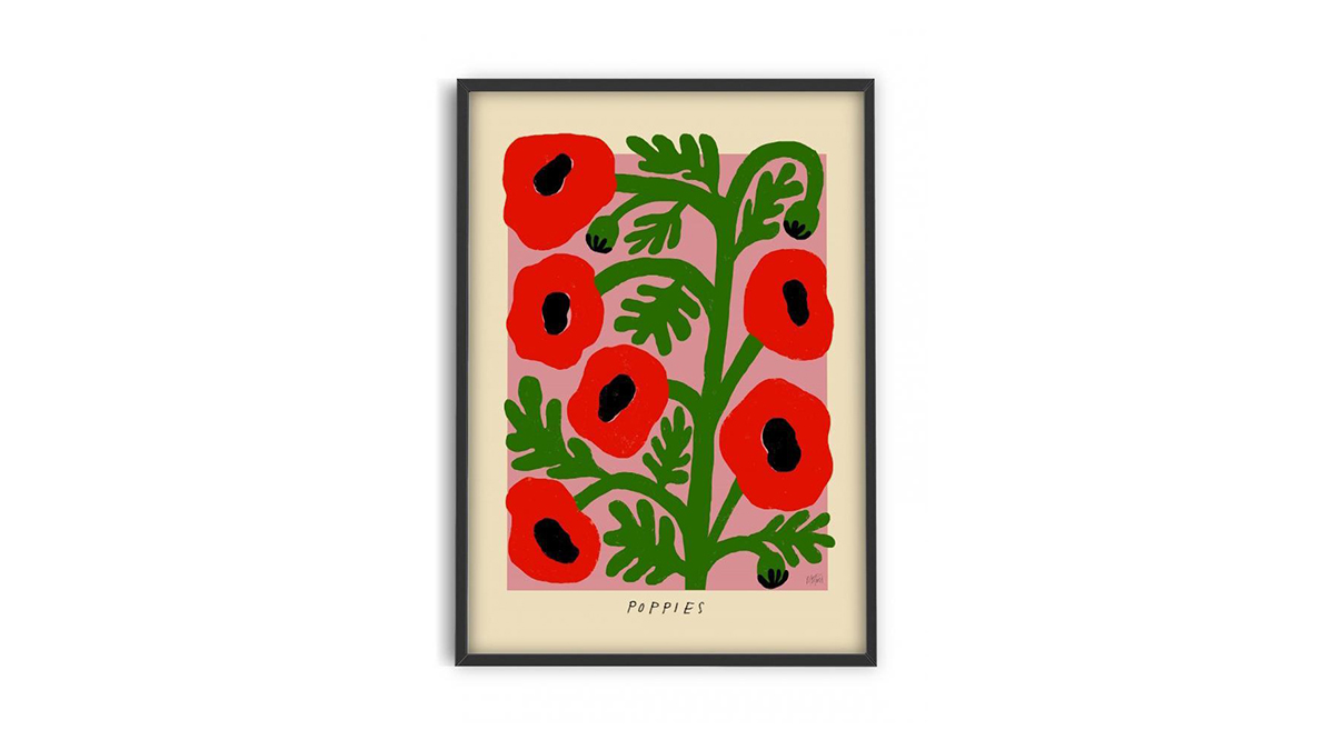 [아트포스터] Madelen Möllard 작가, Poppies