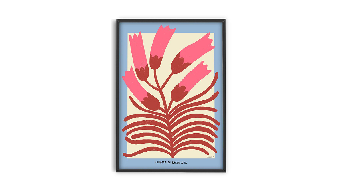 [아트포스터] Hesperaloe Parviflora