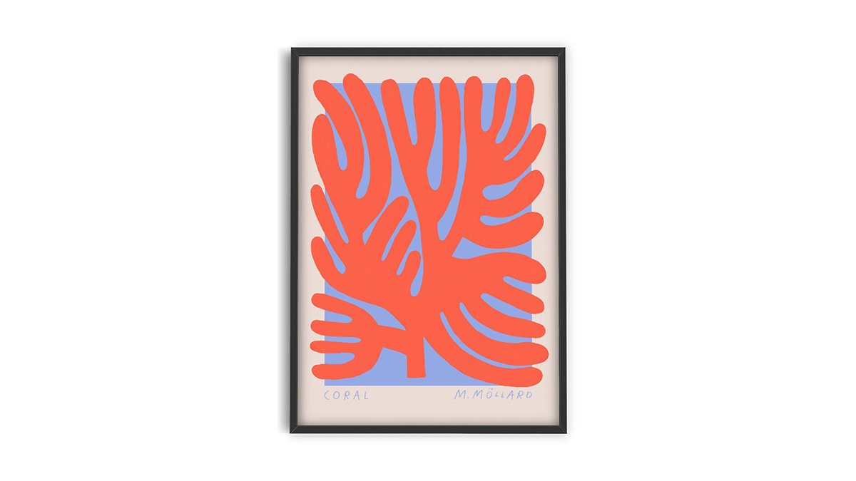 [아트포스터] Madelen Möllard 작가, Coral