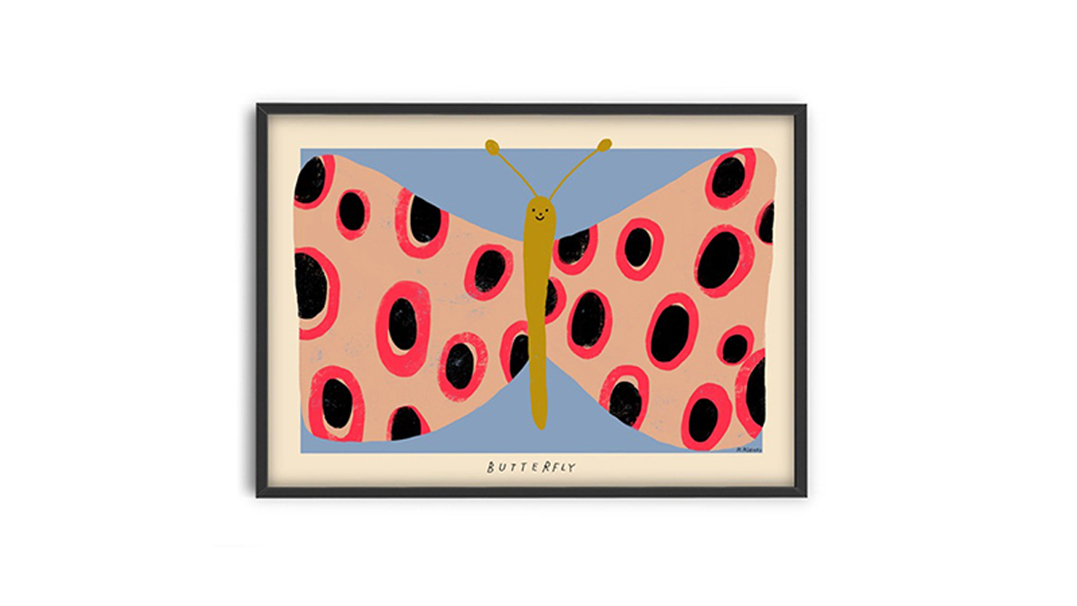 [아트포스터] Madelen Möllard 작가, Butterfly