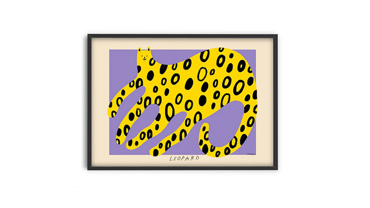 [아트포스터] Madelen Möllard 작가, Leopard