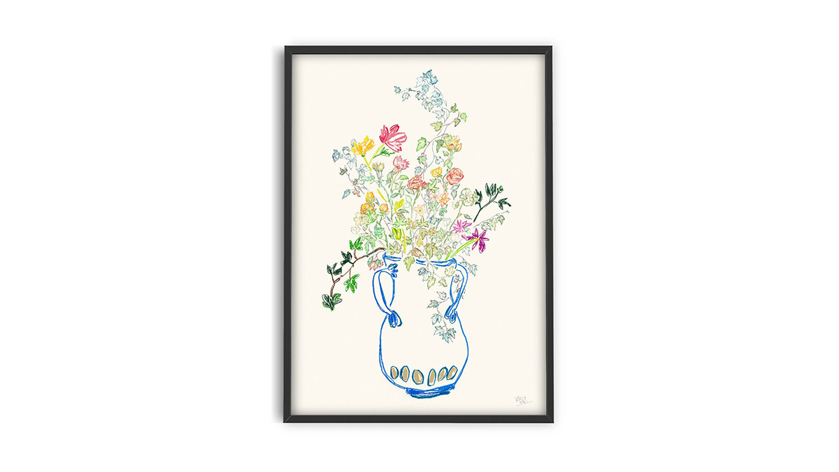 [아트포스터] Mette Rix 작가, Wild Flowers III