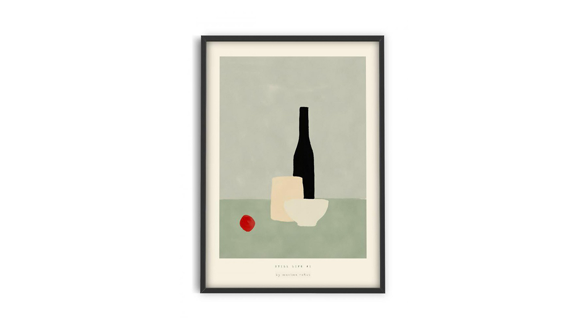 [아트포스터] Maxime Rokus 작가, More wine plz 1