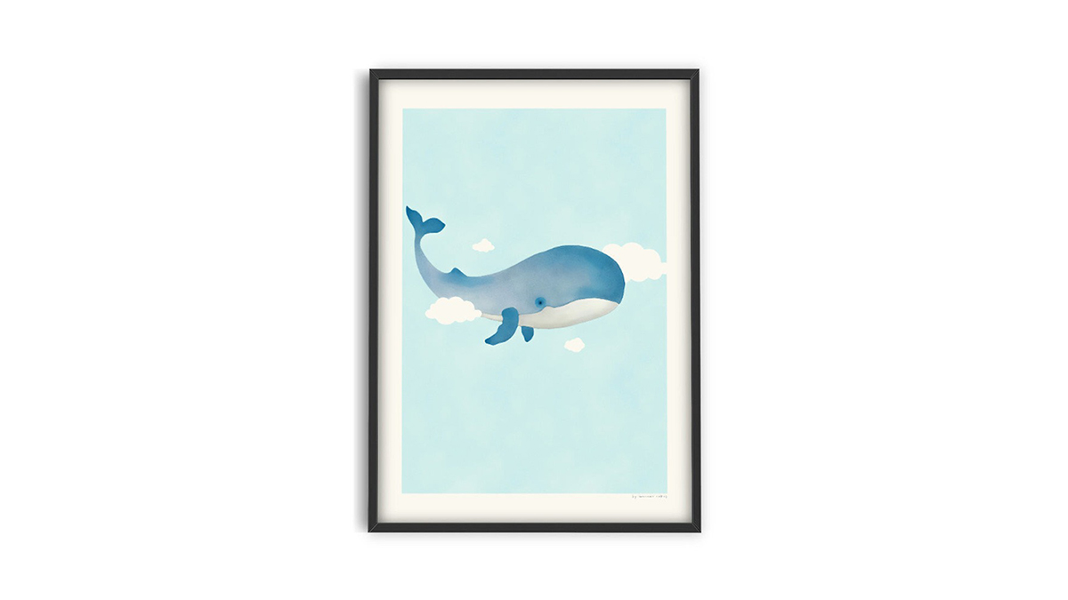 [아트포스터] Maxime Rokus 작가, Whale Dreams
