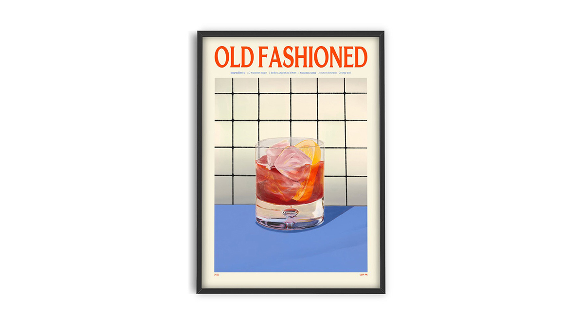 [아트포스터] Elin PK 작가, Old Fashioned