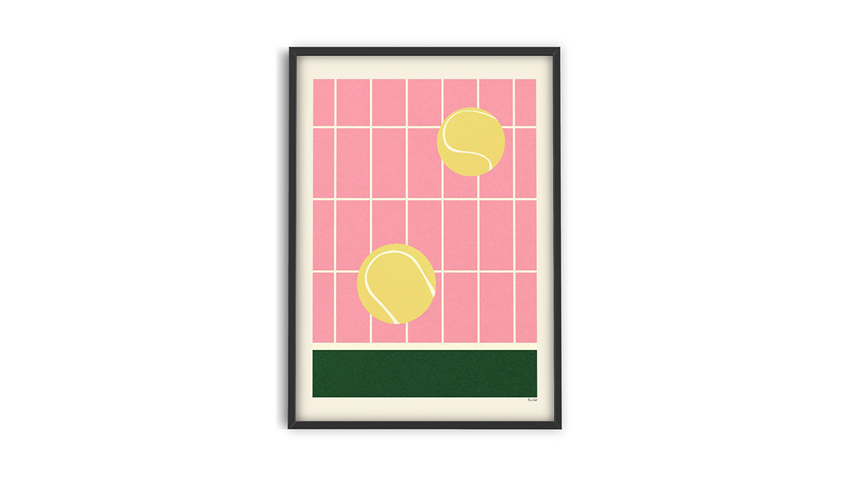 [아트포스터] Rosi Feist 작가, Tennis court 01