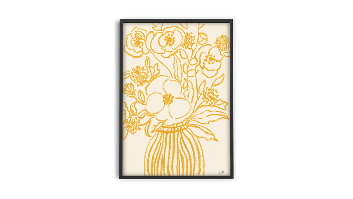 [아트포스터] La Poire 작가, Yellow Flowers I