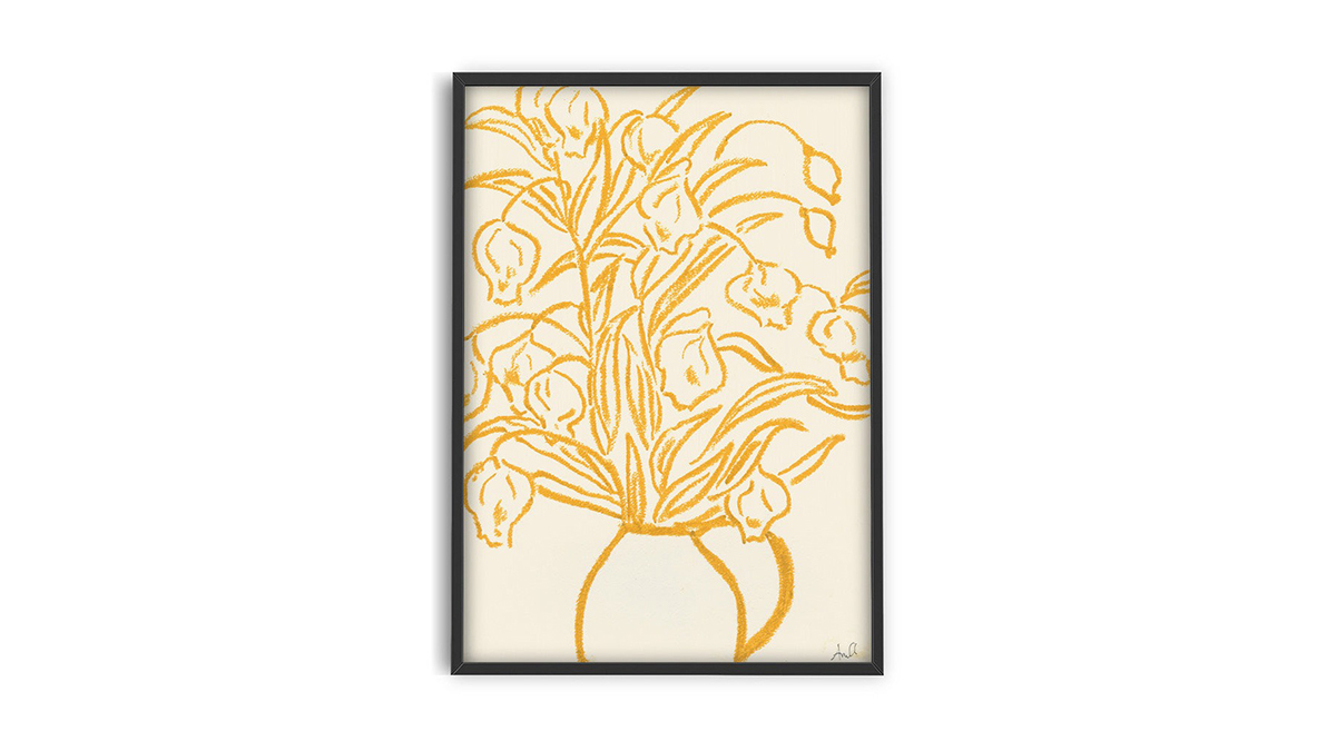 [아트포스터] La Poire 작가, Yellow Flowers II