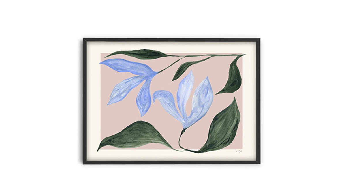[아트포스터] Anna Mörner 작가, Lila Blomma