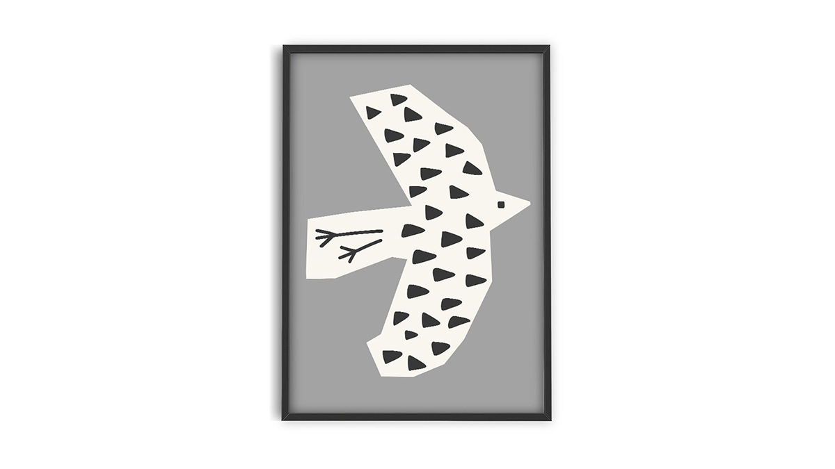 [아트포스터] Silvia Visscher 작가, Bird III