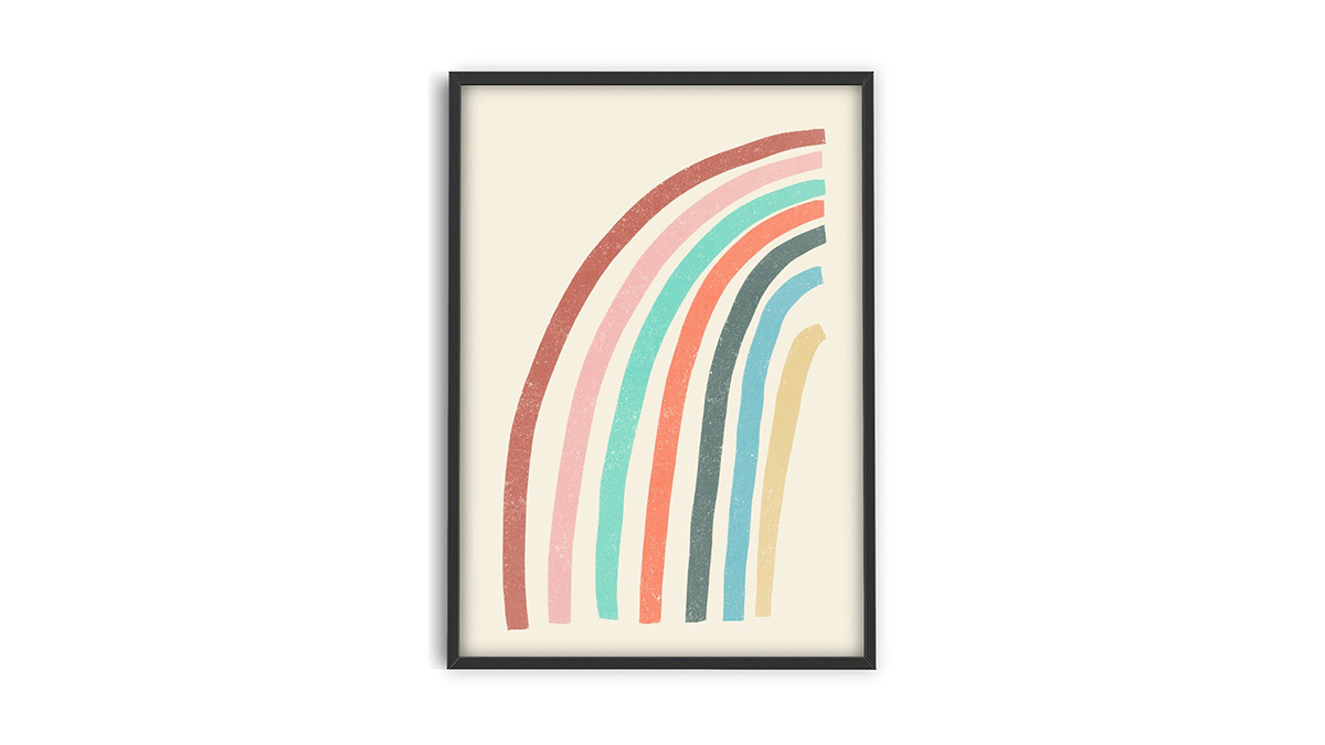 [아트포스터] Zoe Wodarz 작가, Rainbow Joy