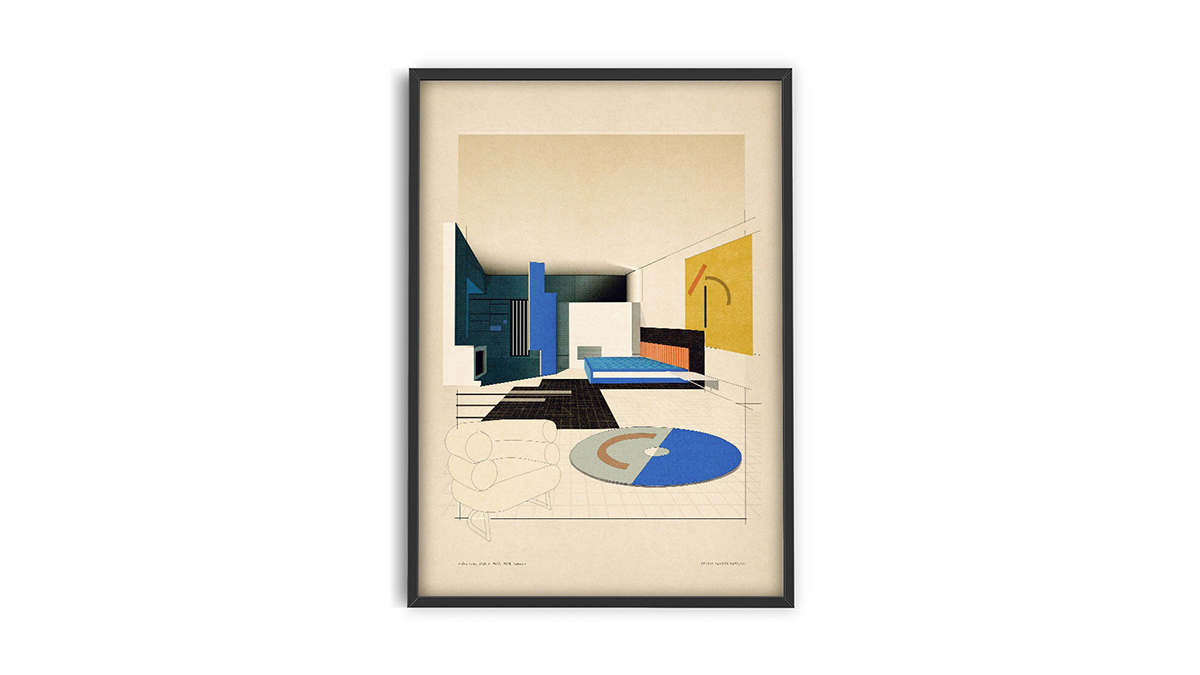 [아트포스터] Eileen Gray Villa E-1027 1929