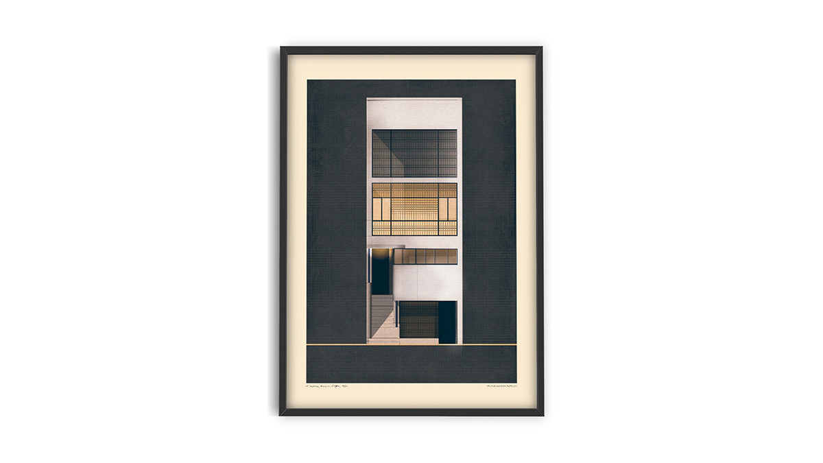 [아트포스터] W. Lescaze House and Office