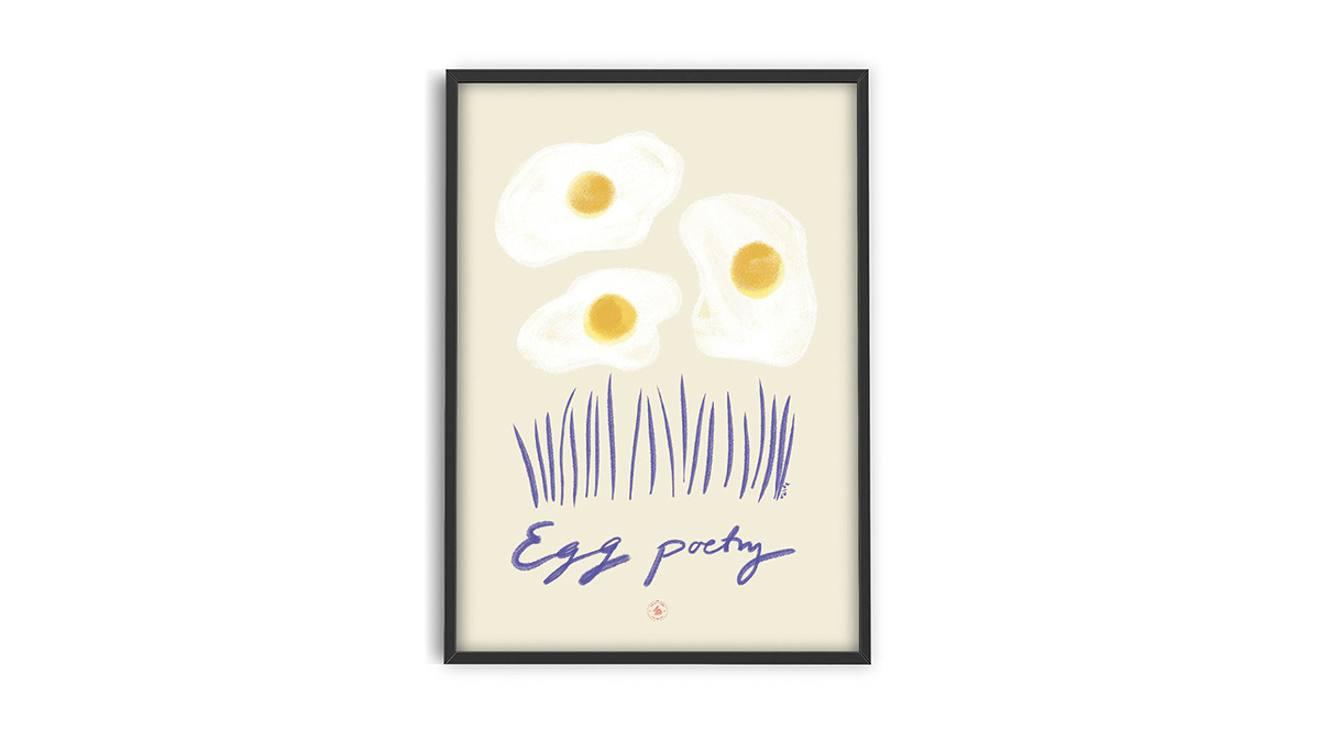 [아트포스터] Das Rotes Rabbit 작가, Egg Poetry