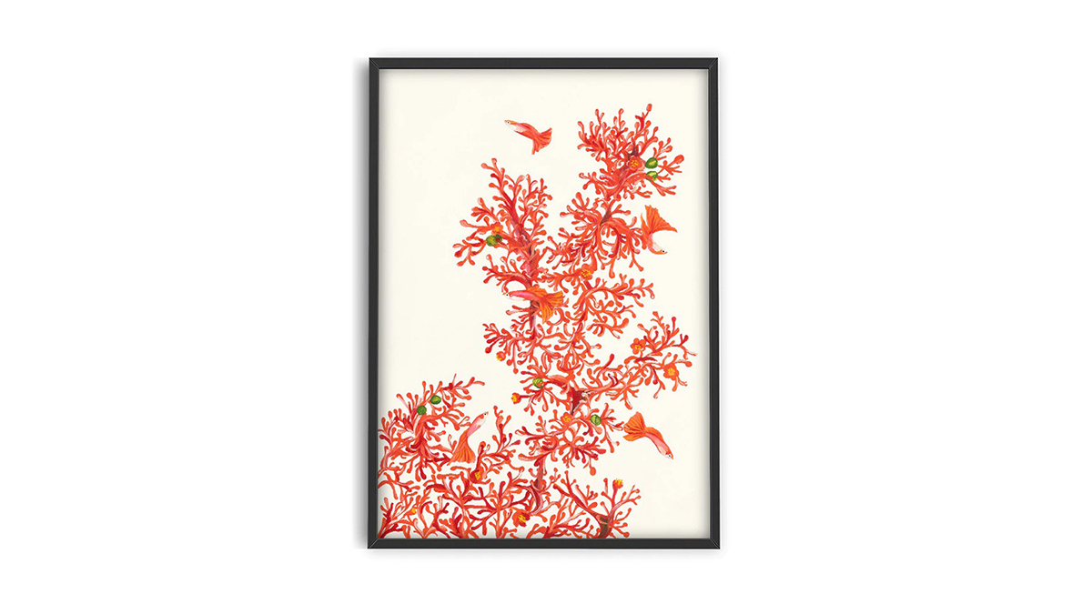 [아트포스터] Jaron Su 작가, Fire Bloom