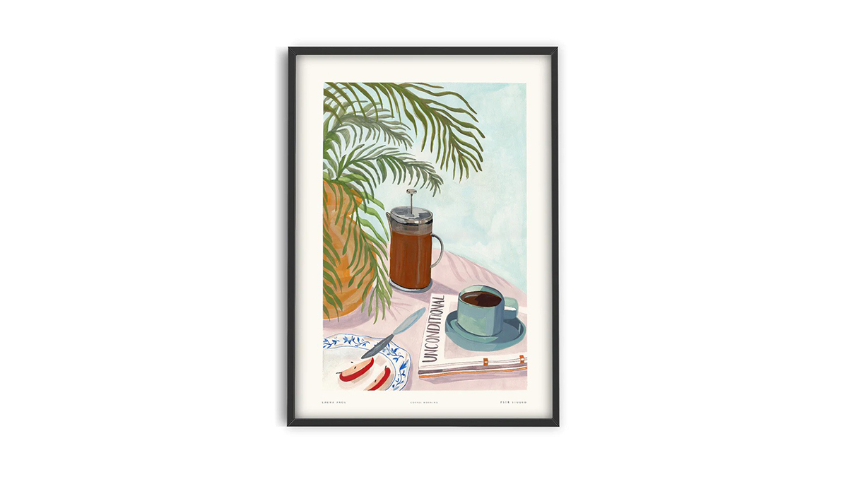 [아트포스터] Laura 작가, Coffee Morning