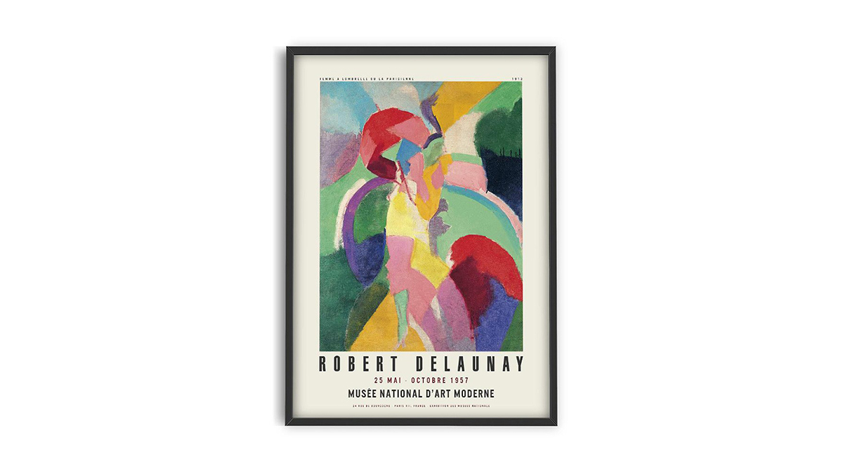 [아트포스터] RobertDelaunay 작가, D'Art Moderne