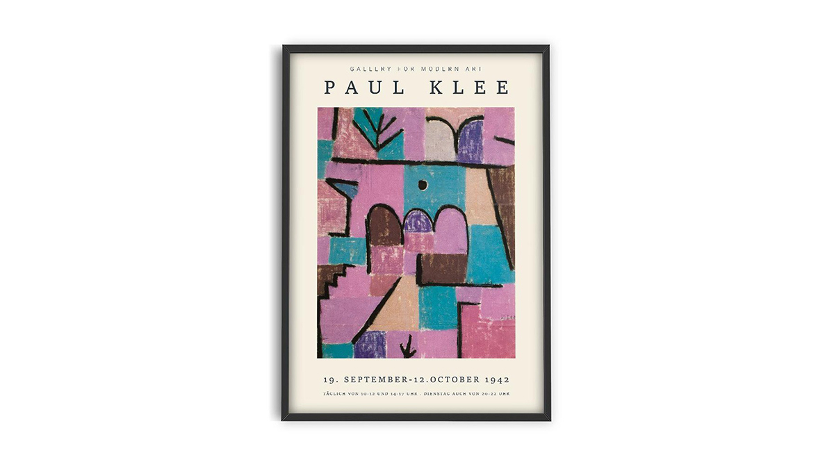 [아트포스터] Paul Klee 작가, Tiles of color