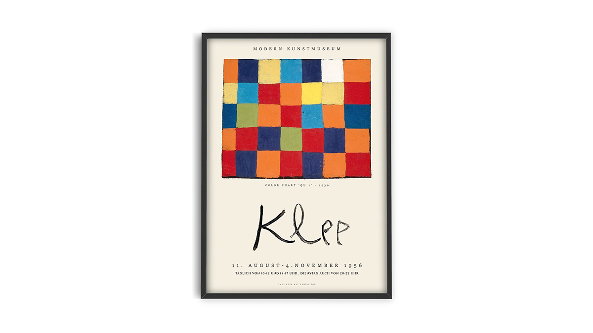 [아트포스터] Paul Klee 작가, Color Charts I