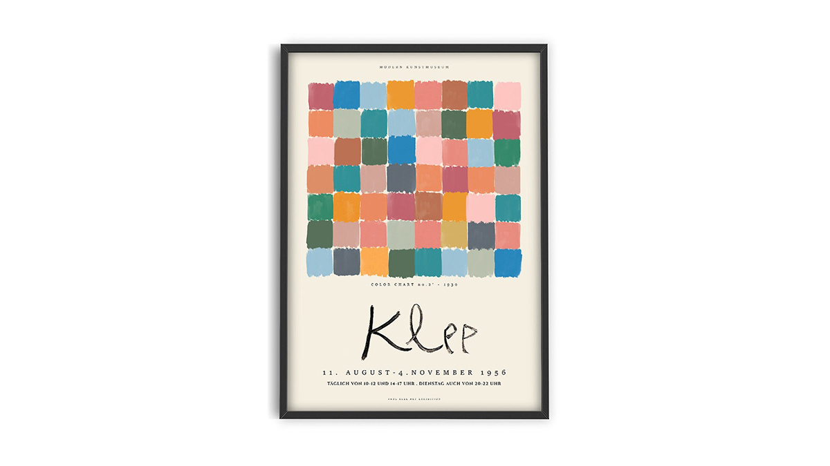 [아트포스터] Paul Klee 작가, Color Charts II