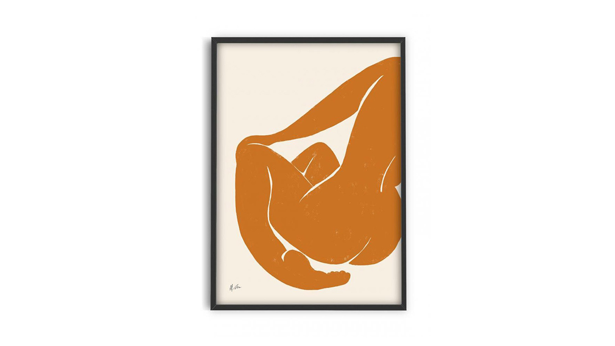 [아트포스터] MichelleMacnamara 작가, Nu Orange