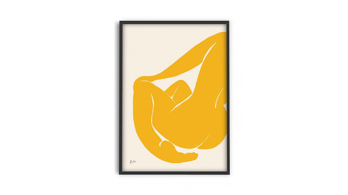[아트포스터] MichelleMacnamara 작가, Nu Jaune