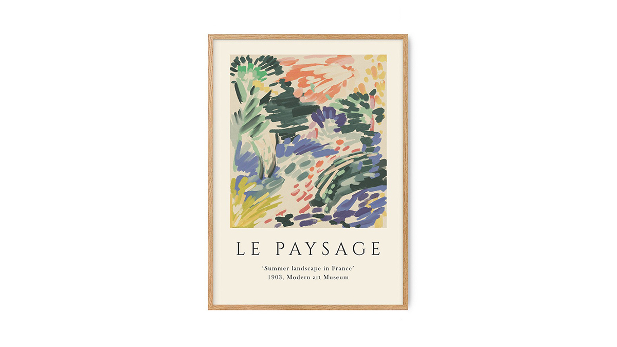 [아트포스터] Le Paysage, Exhibition art