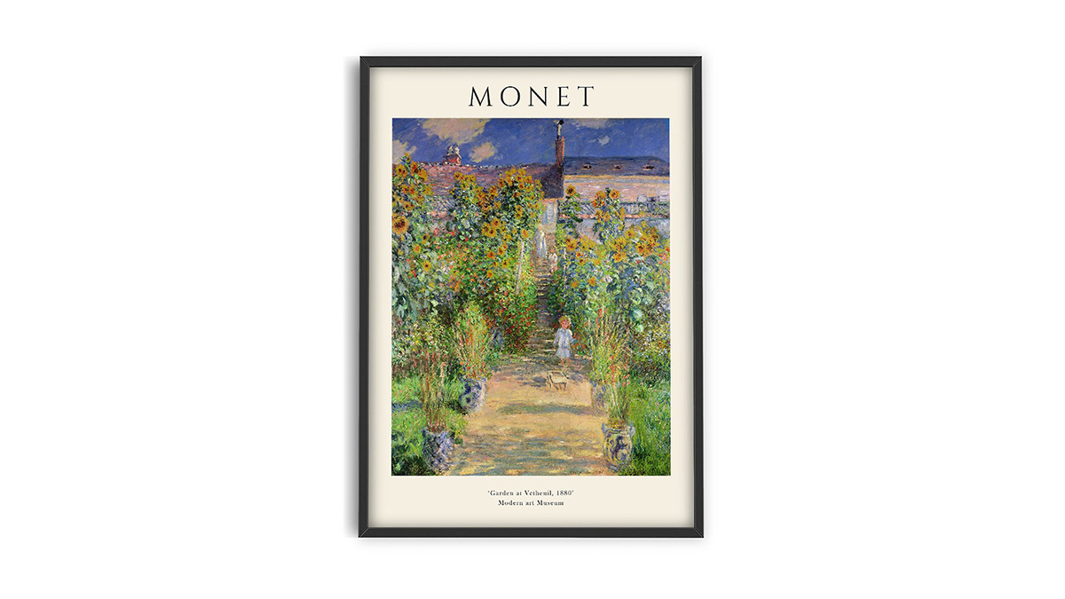 [아트포스터] Garden at Vétheuil