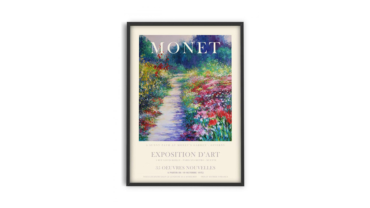 [아트포스터] Claude Monet 작가, Flowers