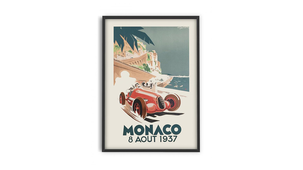 [아트포스터] Grand Prix Monaco - 1937