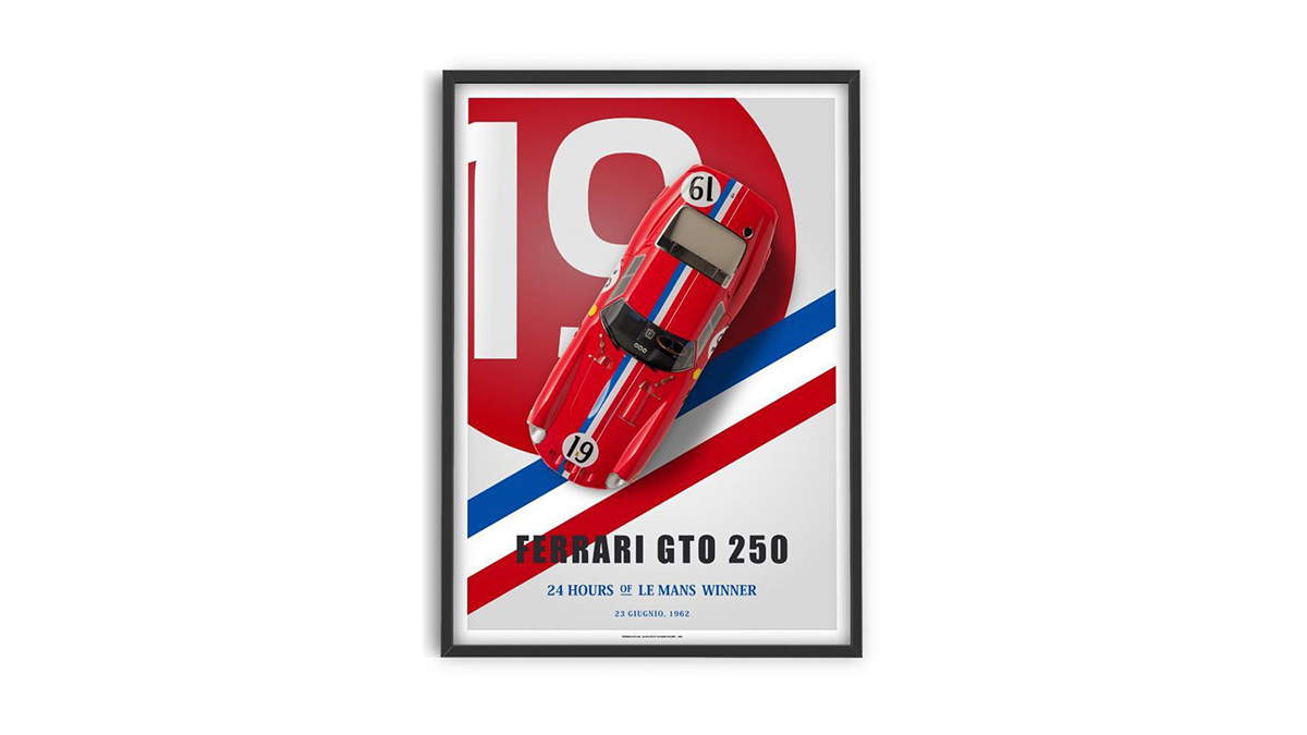 [아트포스터] Classic Ferrari GTO 250