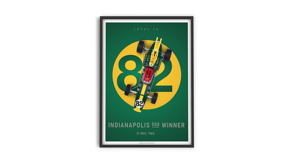 [아트포스터] Indianapolis 1965