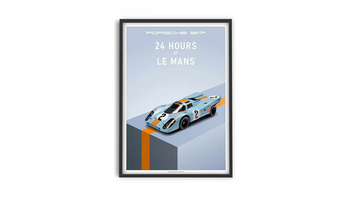 [아트포스터] Classic Porsche 917