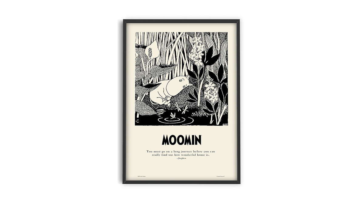 [아트포스터] Moomin, Long Journey