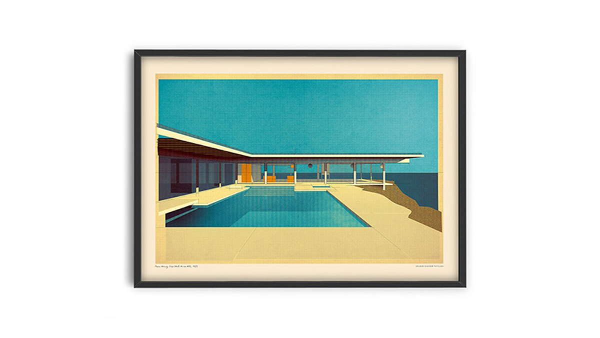 [아트포스터] Stahl Case Study House 1959